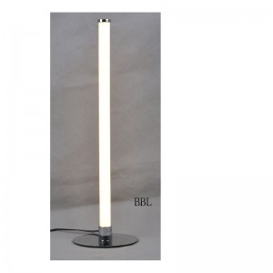 LED asztali lámpa akril egyenes csővel