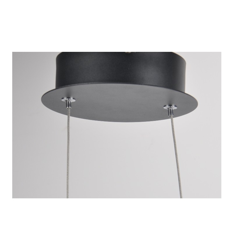LED-medállámpa, akril kerekű gyűrűvel és beállító funkcióval
